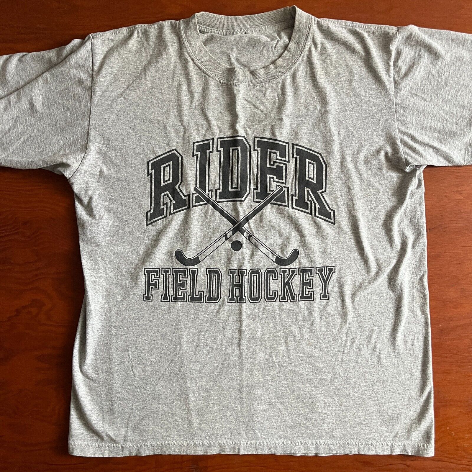 Rider University Field Hockey Gray TShirt Size Xl Mv Sport Ncaa College